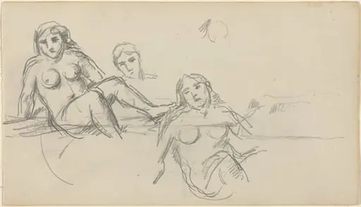 Seated Bather [verso]