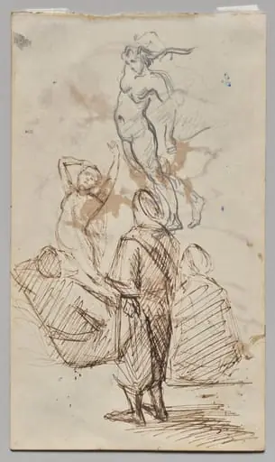 Sheet of Studies, by Paul Cezanne