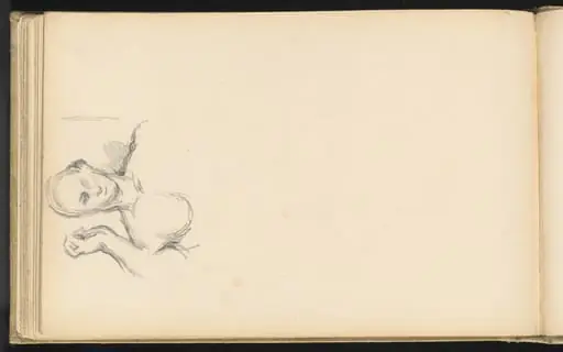 Study of "The Roman Orator (Germanicus)", by Paul Cezanne