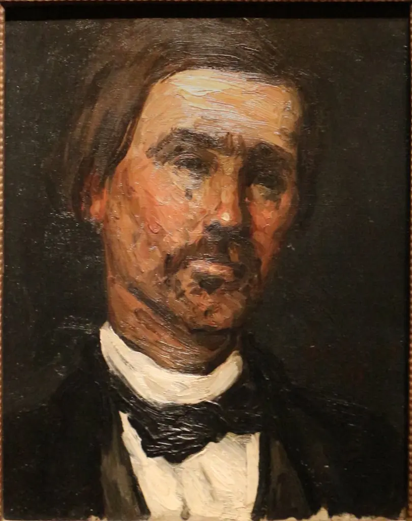 Tête d'homme, by Paul Cezanne