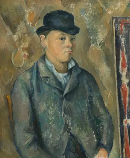 The Artist's Son, Paul, by Paul Cezanne