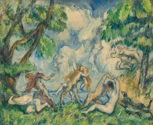 The Battle of Love, by Paul Cezanne