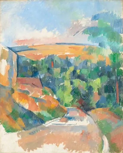 The Bend in the Road, by Paul Cezanne