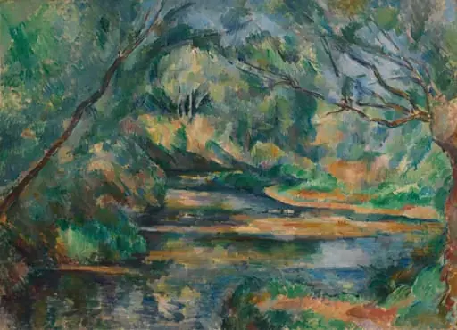 The Brook, by Paul Cezanne