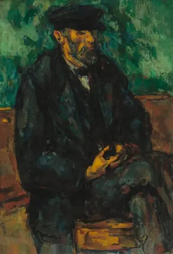 The Gardener Vallier, by Paul Cezanne