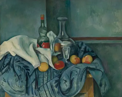 The Peppermint Bottle, by Paul Cezanne