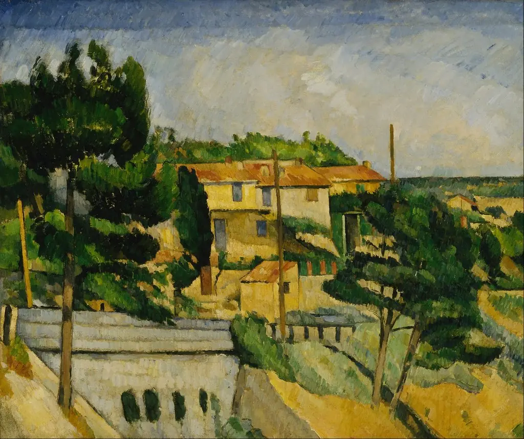 The Road Bridge at L'Estaque, by Paul Cezanne