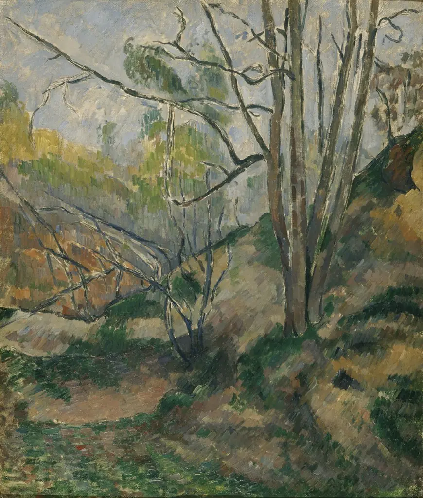 Undergrowth, by Paul Cezanne