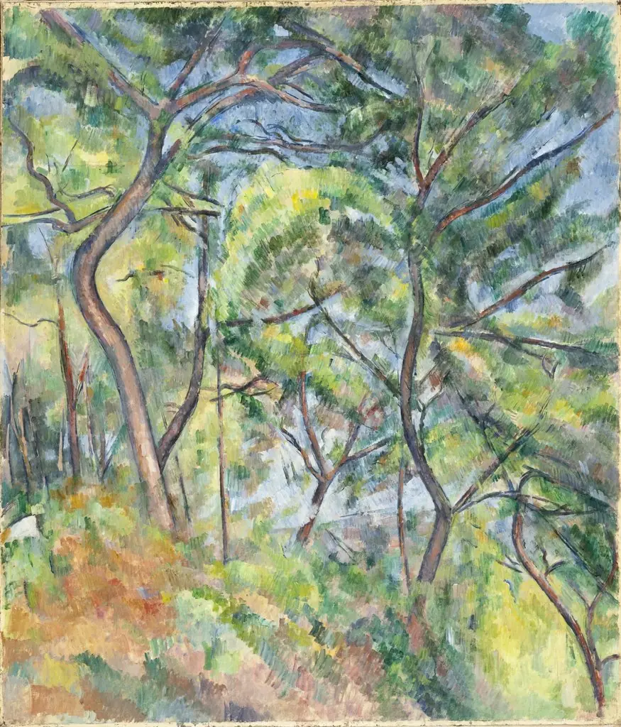 Undergrowth, by Paul Cezanne