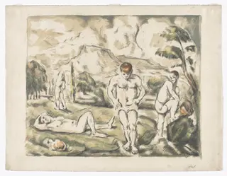 Untitled, by Paul Cézanne, 1896