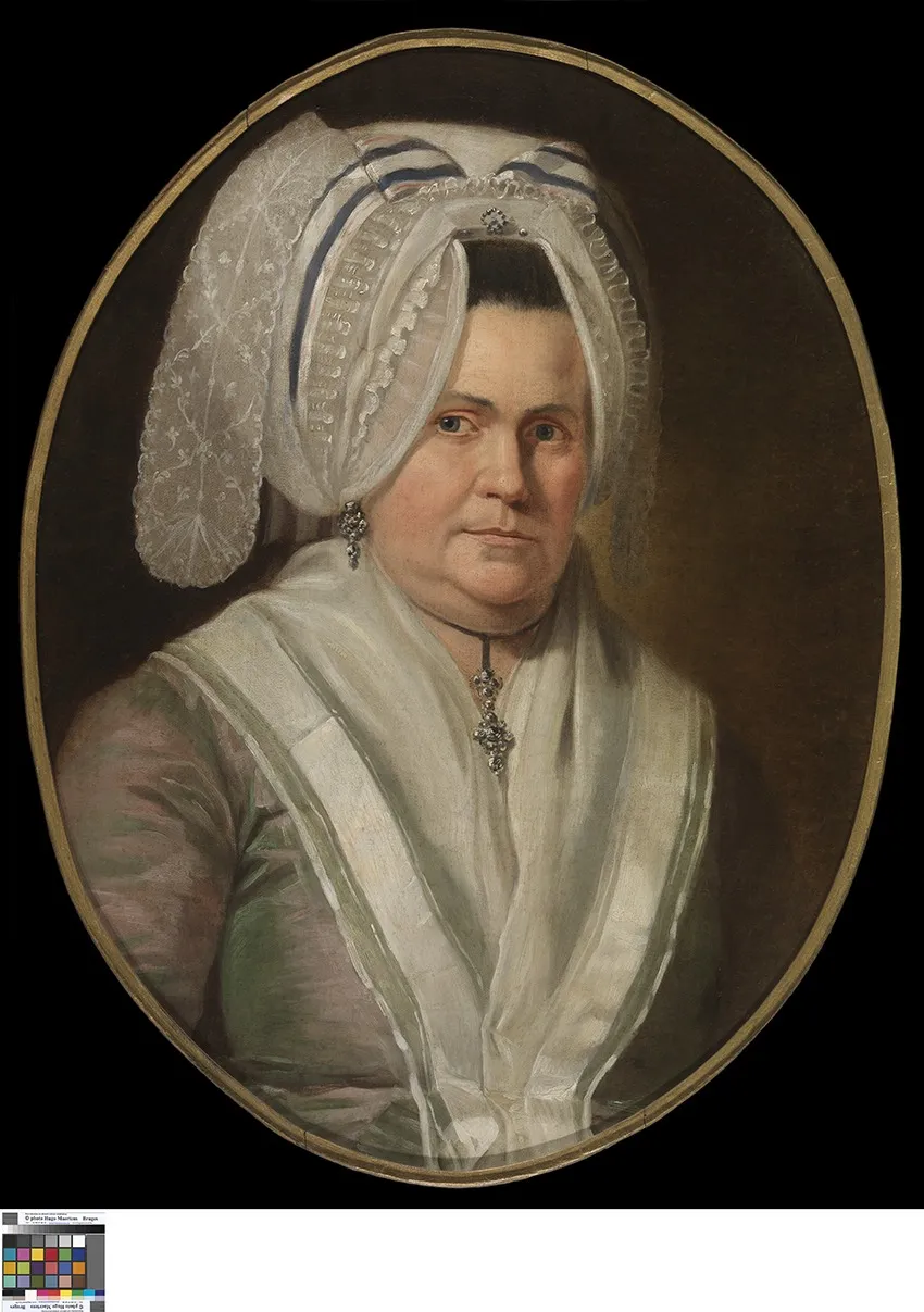 Portret van Maria Coutteau, by Paul de Cock, oil, 1770