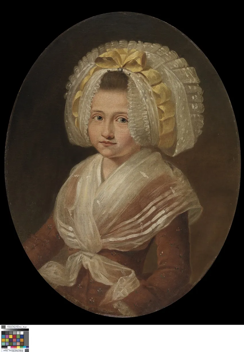 Portret van Maria van Speybrouck, by Paul de Cock, oil, 1788