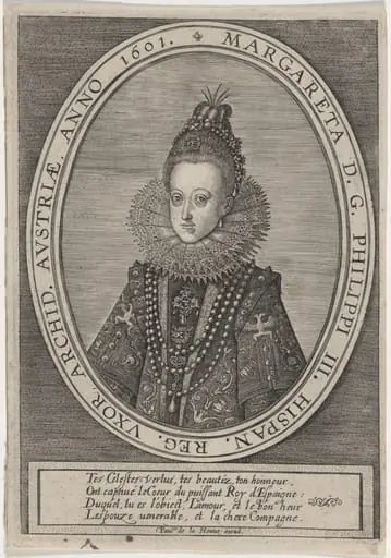 Margaret, Wife of Philip III of Spain, by Paul de la Houve