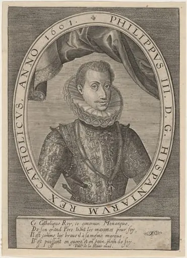 Philip III, King of Spain, by Paul de la Houve
