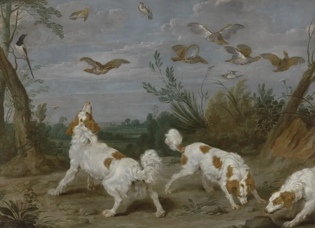 Partridge Hunt, by Paul de Vos