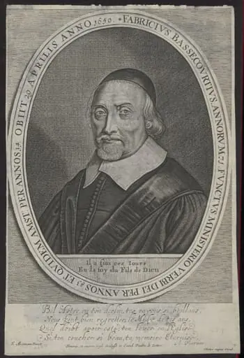 Portrait of Fabricius Bassecourtius, by Paul de, Zetter