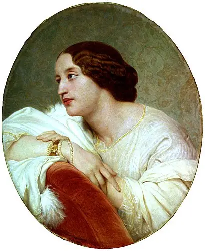Ludmille Komar, princesse de Beauvau-Craon, by Paul Delaroche
