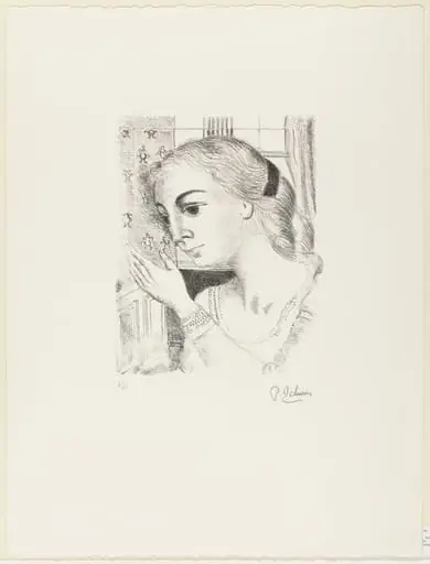 Untitled, by Paul Delvaux