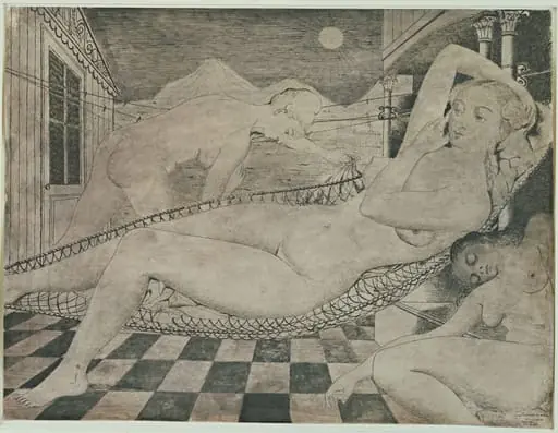 Untitled, by Paul Delvaux