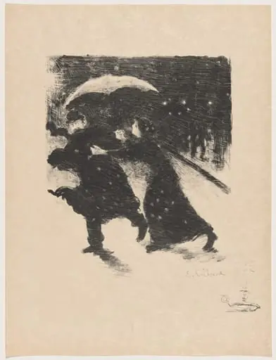Nocturne (By Night), by Paul Edouard Crébassa