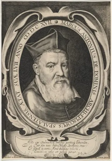 Marc Antonio de Dominis, by Paul Furst
