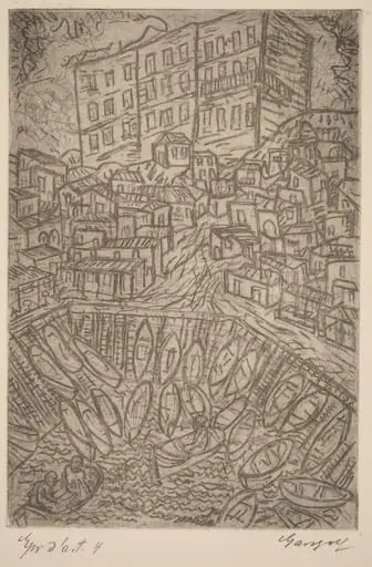 Petit Port--La Corniche, Marseilles, by Paul Gangolf