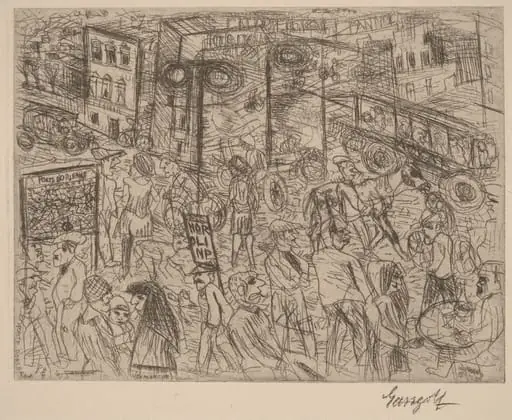 Porte d'Orleans, by Paul Gangolf