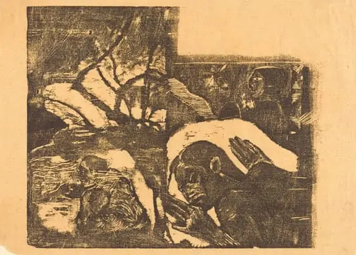 A Maori Woman in a Forest; Manao Tupapau (She is Haunted by a Spirit), by Paul Gauguin