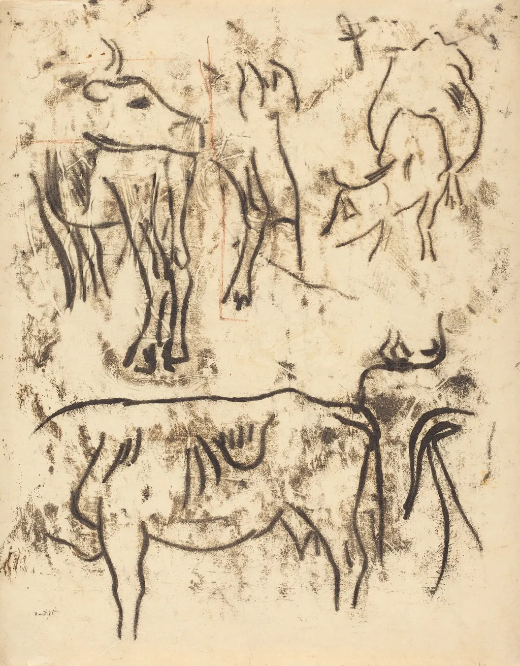 Animal Studies, by Paul Gauguin, 1902