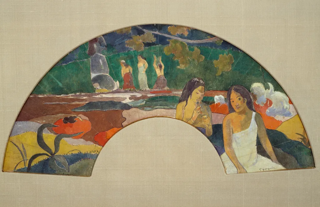 Arearea (Joyfulness) II, by Paul Gauguin, watercolor, 1898
