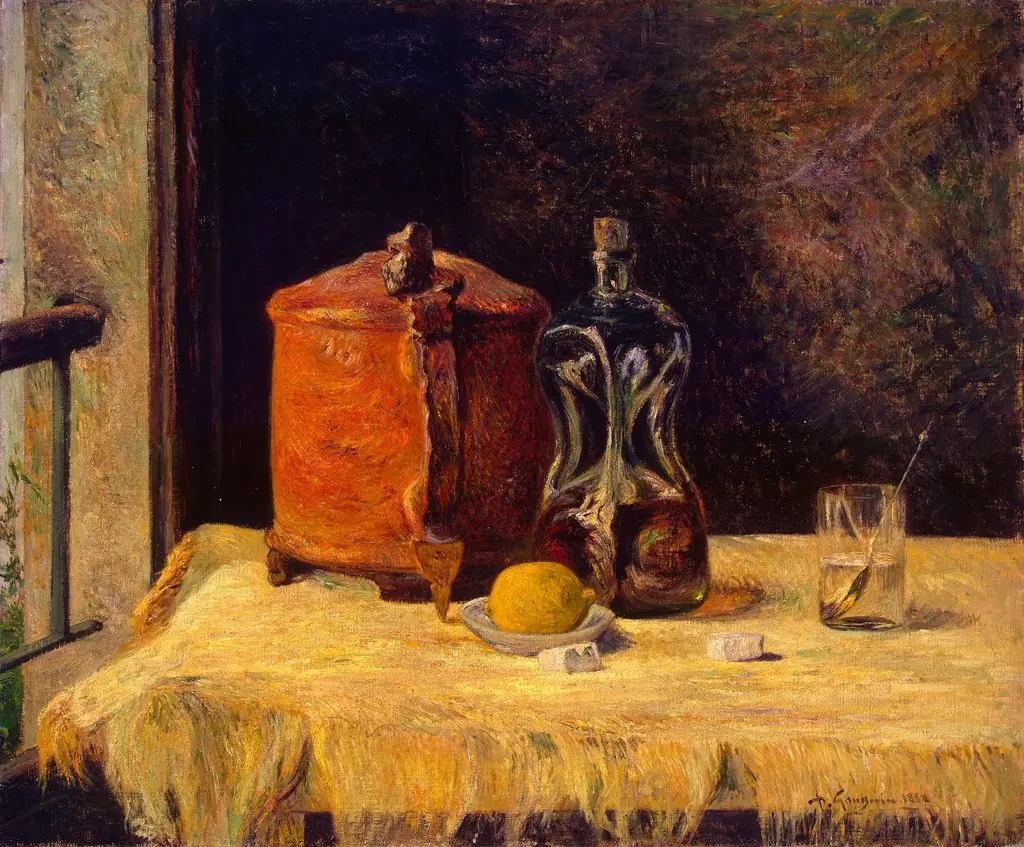At the Window, by Paul Gauguin