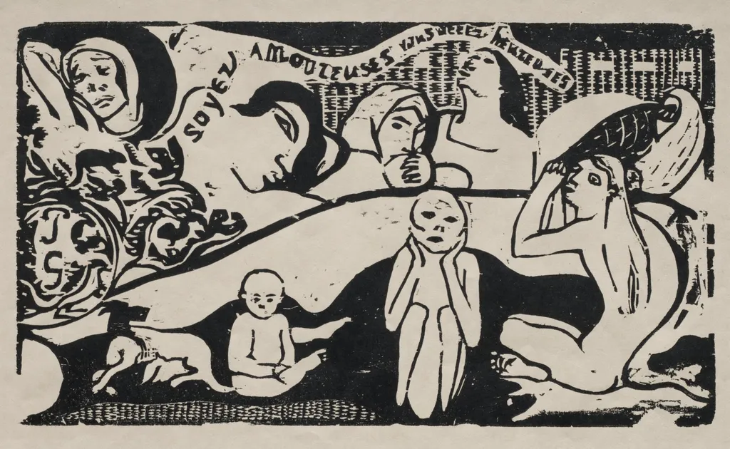 Be in Love and You Will Be Happy, by Paul Gauguin, 1898