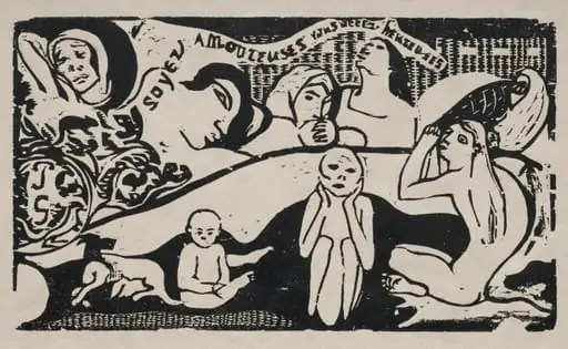 Be in Love and You Will Be Happy, by Paul Gauguin
