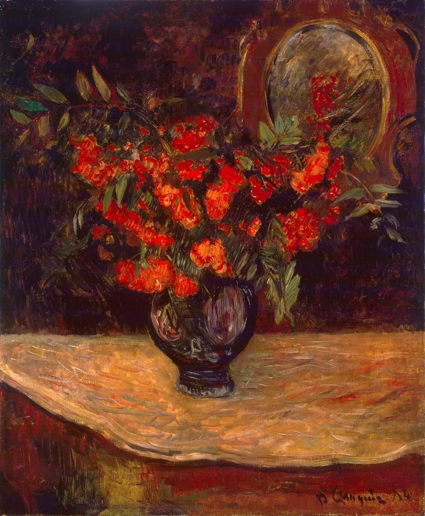 Bouquet, by Paul Gauguin