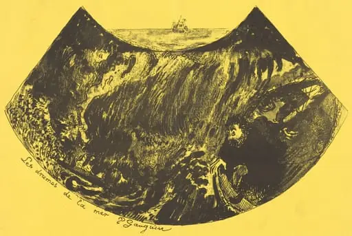 Dramas of the Sea: A Descent into the Maelstrom (Les drames de la mer: une descente dans le maelstrom), by Paul Gauguin