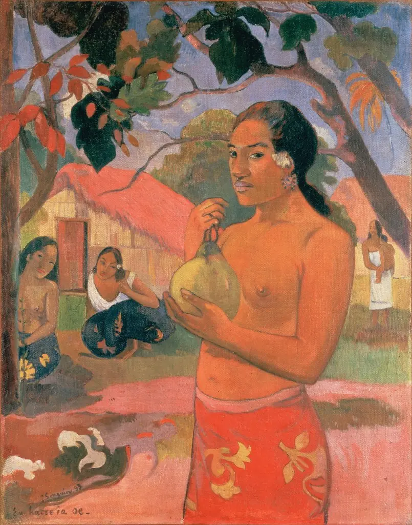 Eu haere ia oe, by Paul Gauguin
