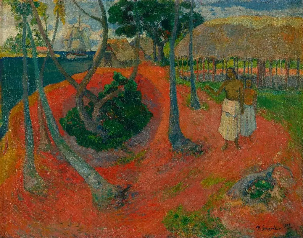 Idyll in Tahiti, by Paul Gauguin