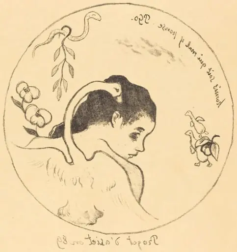 Leda (Cover), by Paul Gauguin