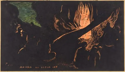 Mahna no Varua Ino (The Devil Speaks), by Paul Gauguin