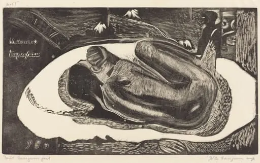 Manao Tupapau (She is Haunted by a Spirit), by Paul Gauguin