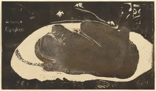 Manao Tupapau (She is Haunted by a Spirit), by Paul Gauguin