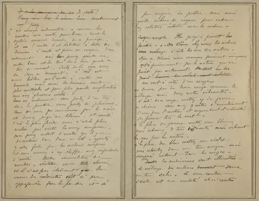 Manuscript Pages [recto], by Paul Gauguin