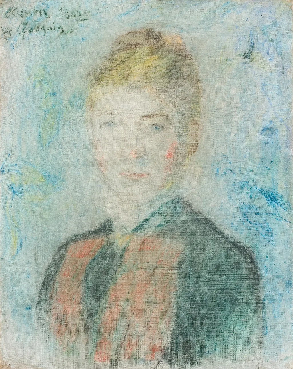 Mlle S. Manthey, by Paul Gauguin, unspecified, 1892