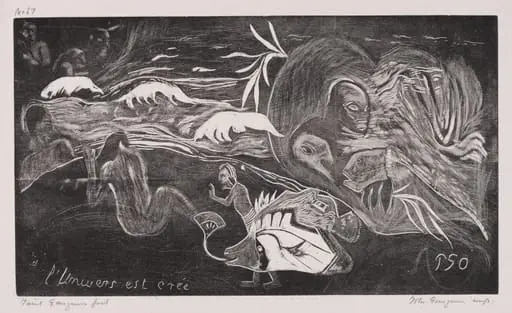 Noa Noa: L'Univers est créé (The Universe is Created), by Paul Gauguin