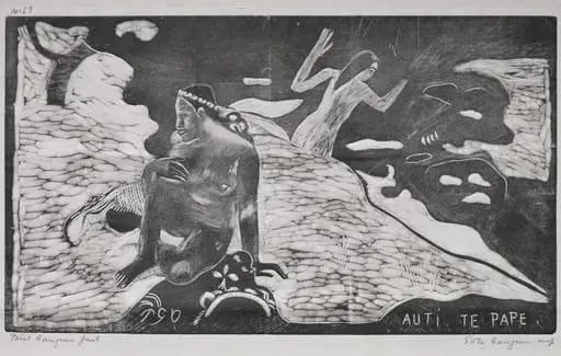 Noa Noa: Women at the River (Auti Te Pape), by Paul Gauguin