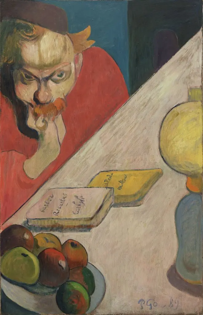 Portrait of Jacob Meyer de Haan, by Paul Gauguin