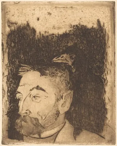 Stéphane Mallarmé, by Paul Gauguin