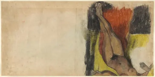 Study for Aita tamari vahine Judith te parari [verso], by Paul Gauguin