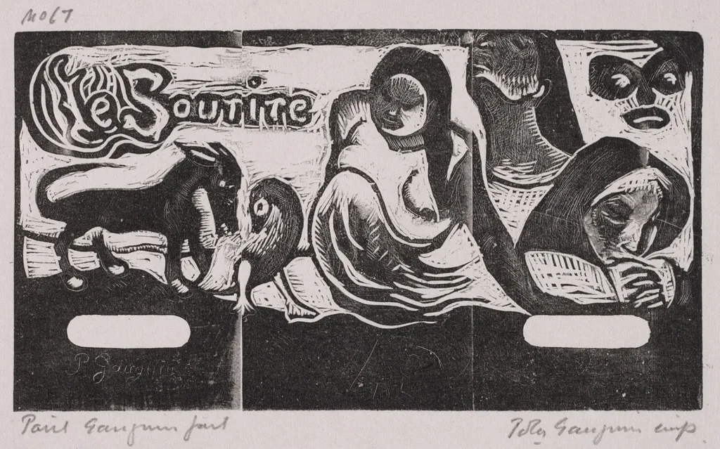 Tahitian Series: The Smile, by Paul Gauguin, 1894