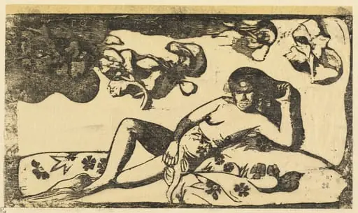 Te Arii Vahine (Lady of Royal Blood), by Paul Gauguin